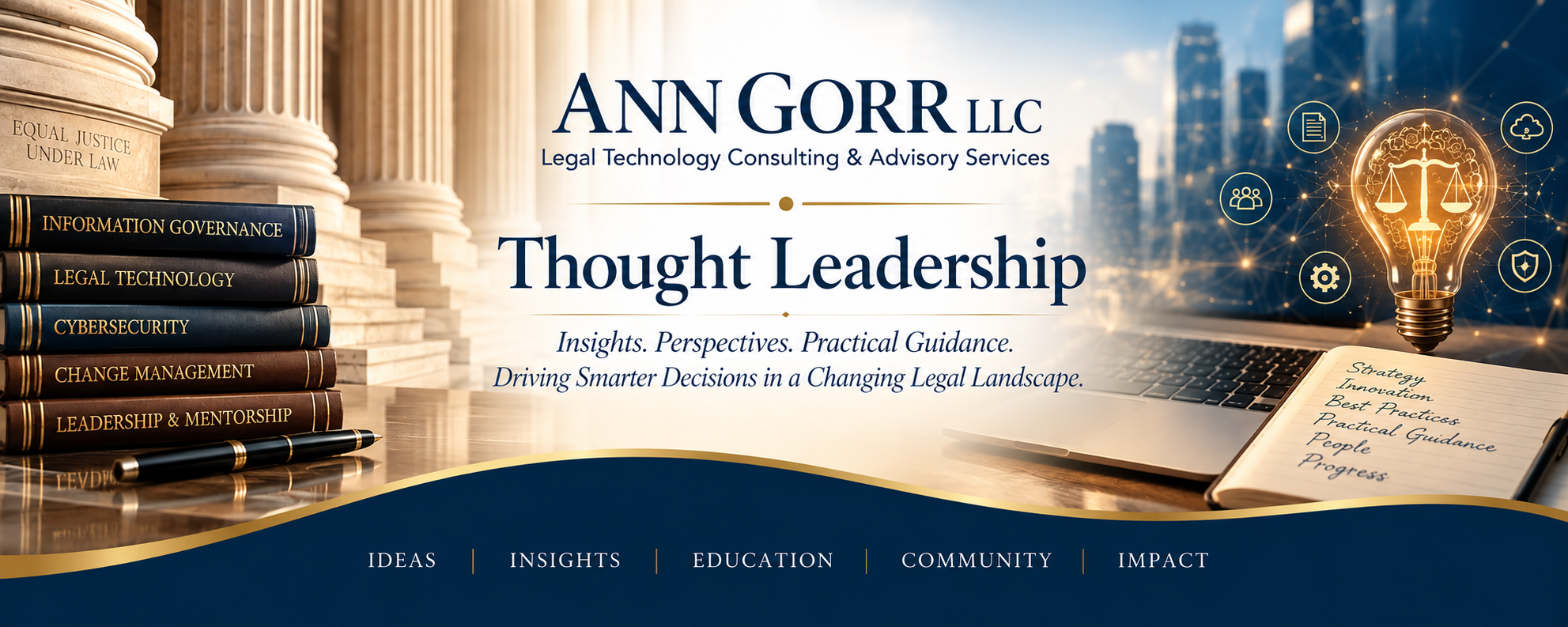 Ann Gorr LLC — Thought Leadership: Insights, Perspectives, Practical Guidance